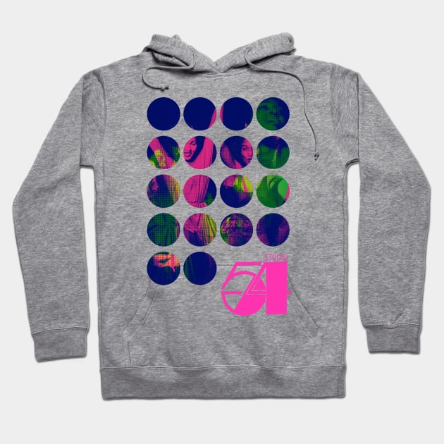 Studio 54 graphic print Hoodie by HAPPY TRIP PRESS